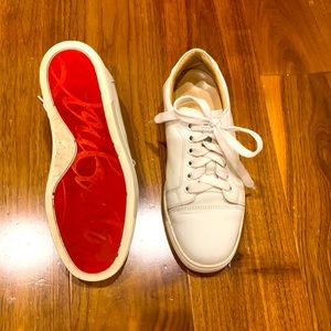 Christian Louboutin Vieira Flat White Sneakers